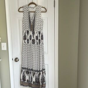 Sleeveless Summer Maxi Dress Boho Resort Wear